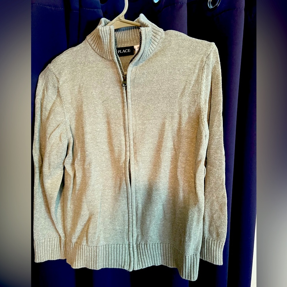 Children’s place zip down sweater cardigan